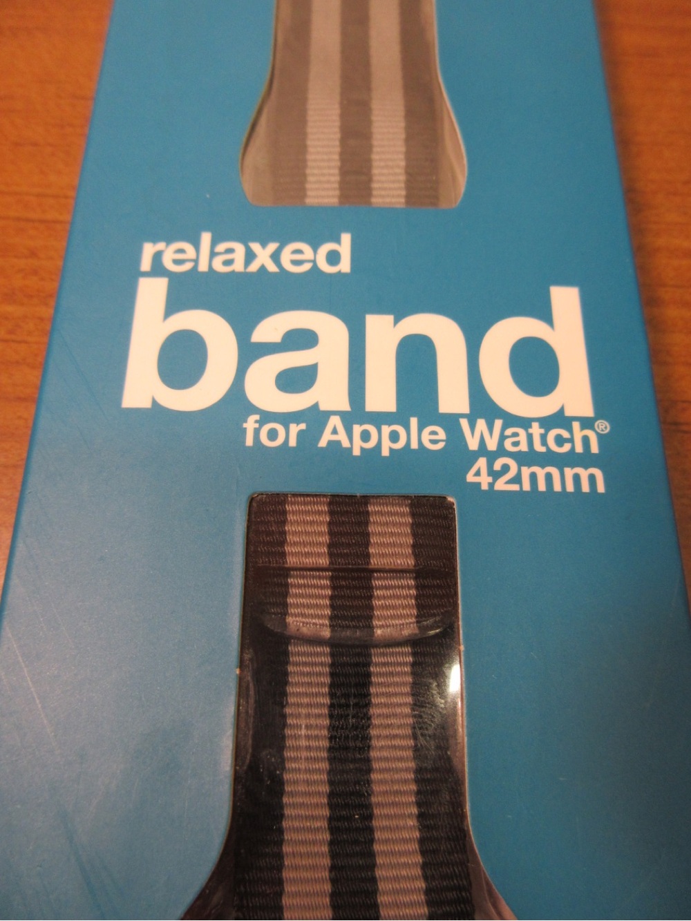 & Other Stories Striped Relaxed Woven Watch Band in Black and Brown